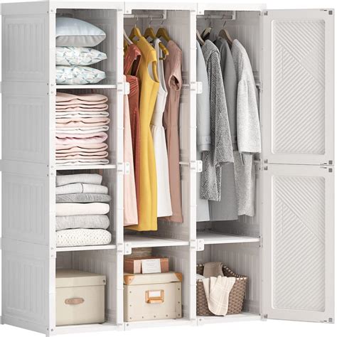 Amazon.com: ANTBOX Portable Wardrobe Closet Storage Organizer for ...