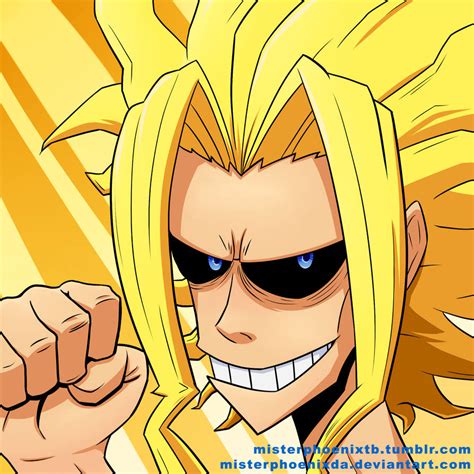 Skinny All Might Icon (Commisson) by SolheartPhoenix on DeviantArt