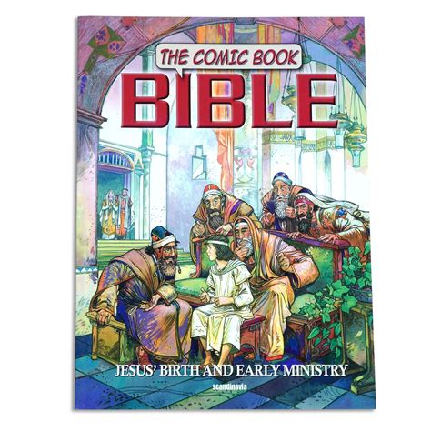 Bible Comic Book; Jesus' Birth and Early Ministry Bible Stories - Bible ...
