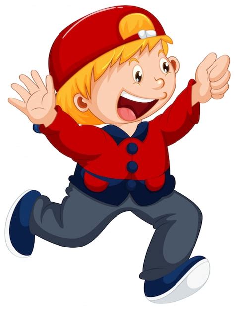 Un personnage de garçon mignon | Vecteur Gratuite