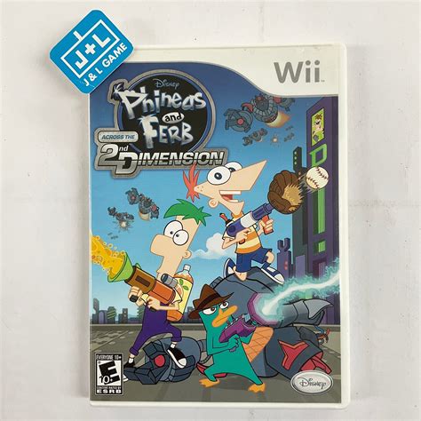 Phineas and Ferb: Across the 2nd Dimension - Nintendo Wii [Pre-Owned ...