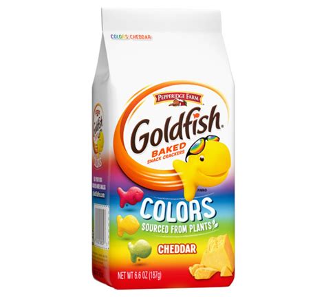 Pepperidge Farm Goldfish Colors Cheddar Cheese Crackers 187g – Partridges