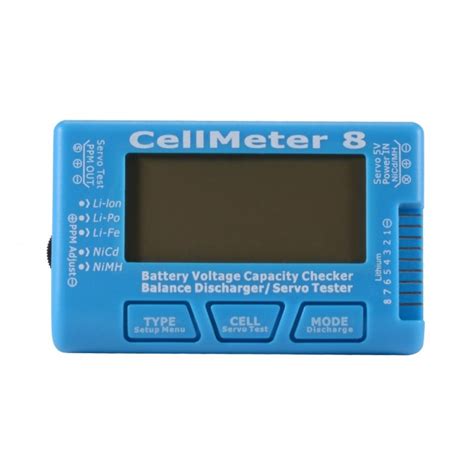 Cellmeter 8 Multi Functional Digital Power Servo Tester