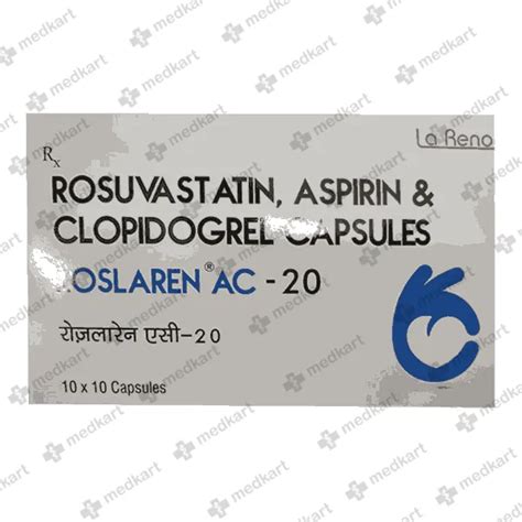 ROSLAREN AC 20MG CAPSULE 10'S, Price, Composition & Generic ...