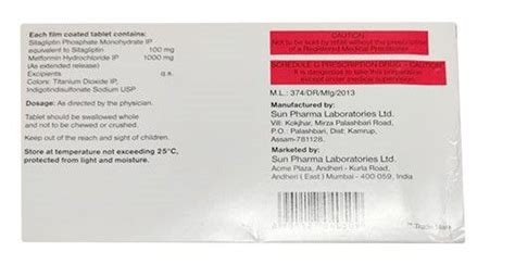 Istamet XR Tablet 10's Price, Uses, Side Effects, Composition - Apollo ...