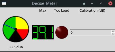 Image result for Python Audio Meter