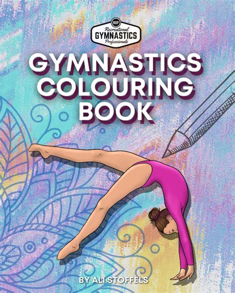 Buy Gymnastics Colouring Book: colouring pages for gymnasts Online at ...