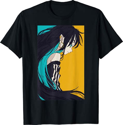 Buy Anime Girl Retro 80s Aesthetic Lofi Japanese Waifu Kawaii T-Shirt ...