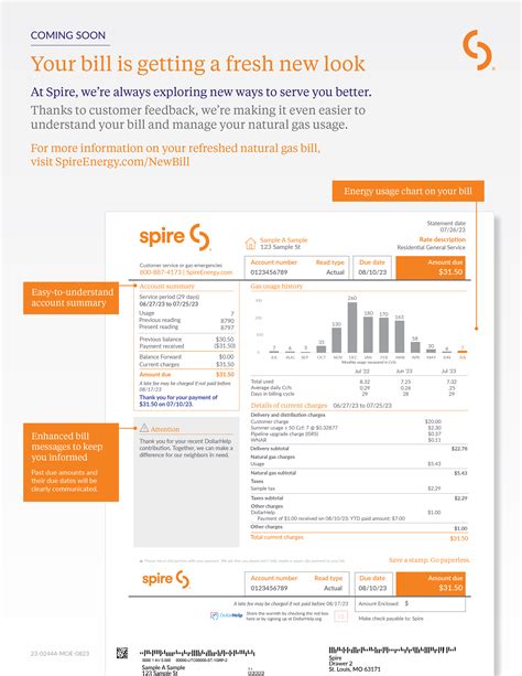 Bill Redesign | Spire