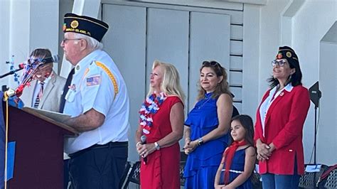Marco Island, Florida, veterans day weekend concert and ceremony
