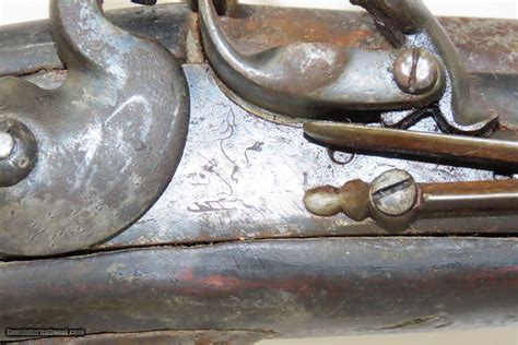 EARLY 1800s Antique AFGHAN JEZAIL Anglo-Afghan War Musket EIC RAMPANT ...