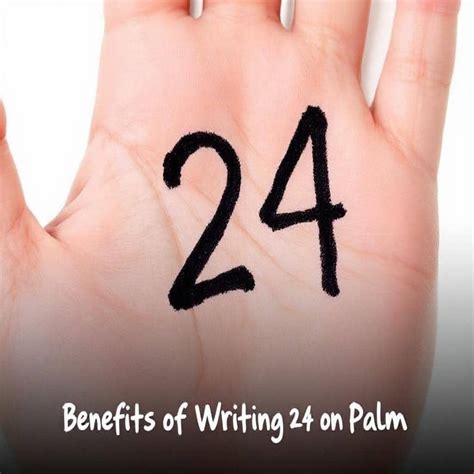 Angel Number 24 Meaning: Benefits of Writing 24 on Palm
