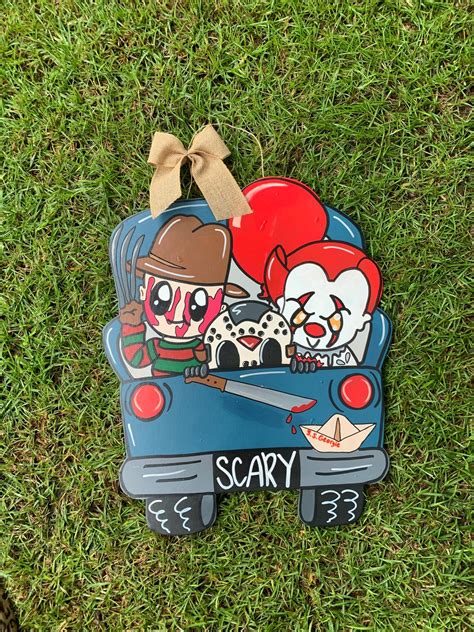 Halloween It Horror Movie Door Hanger - Etsy.de