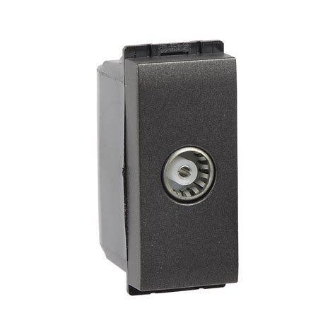 Crabtree Murano TV Socket Grey | mykit | Buy online | Buy Crabtree ...