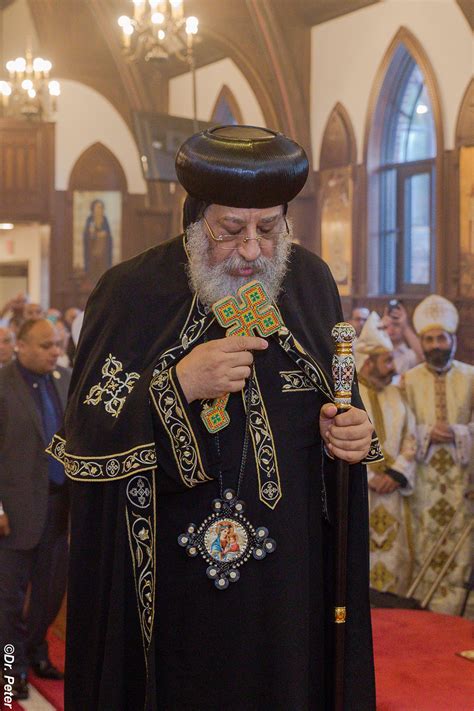 The Coptic Pope — St.Mary & St.Moses