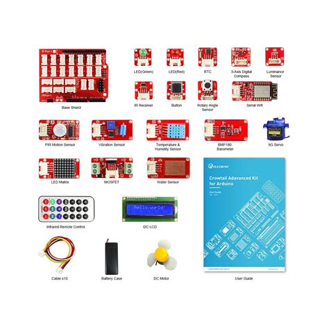 Crowtail Advanced Kit for Arduino V2.0 Programming – REES52