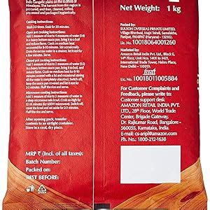 Amazon Brand - Vedaka Super Basmati Rice, 1 kg : Amazon.in: Grocery ...