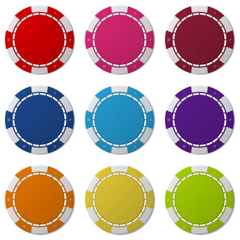 Printable Poker Chips - Printable Word Searches