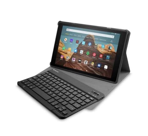 Image result for Amazon Fire Tablet Keyboard Case Color Blue