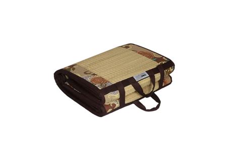 CRAFT OF INDIA Printed Asian Sleeping Mat (Brown, Cotton, 4X6ft ...