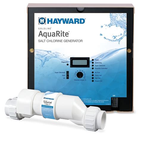 Hayward Goldline AQR15 AquaRite Electronic Salt Chlorination System for ...
