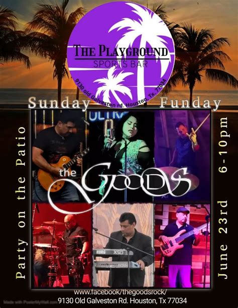 The Goods at The Playground Sports Bar, The playground sports bar ...