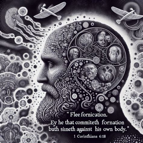 What does 1 Corinthians 6:18 mean? | Bible Art