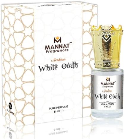 Mannat White Oudh Attar 6ML | 100% Pure & Long-Lasting Perfume oil ...