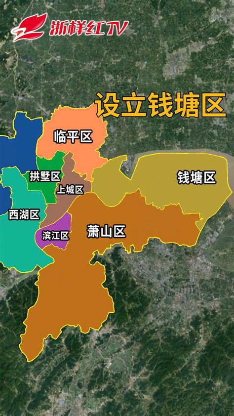 杭州城区划分地图_杭州主城区地图 - 随意云