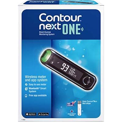 Ascensia The Contour NEXT ONE Blood Glucose Monitoring System India | Ubuy