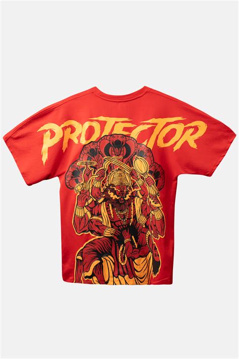 Premium Akhand Bharat Oversized Hindu Tshirts: Anime Devta