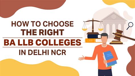 How To Choose the Right BA LLB Colleges In Delhi NCR