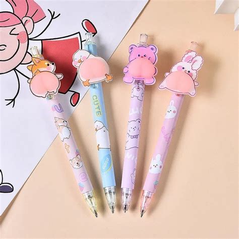 Cute Pencil - Kawaii Animal Squishy Butt Mechanical Pencil Online in India