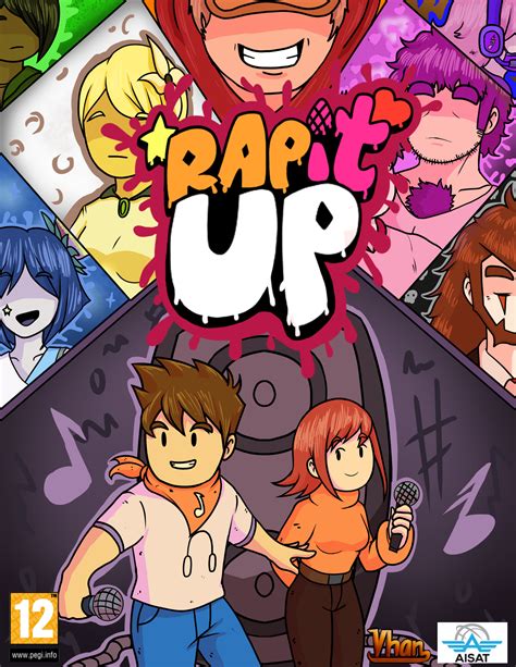 ArtStation - Rap it Up Game Poster Project