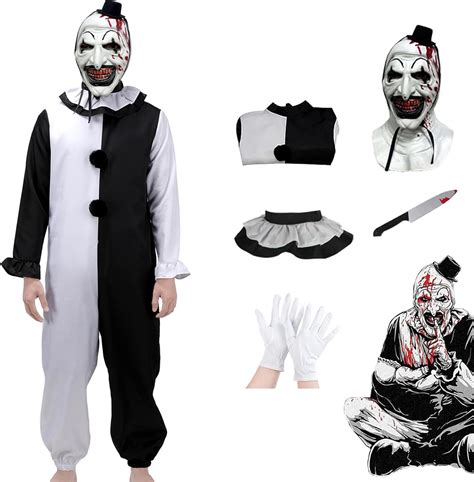 Disfraz de adulto más aterrador Arte la máscara Chile | Ubuy