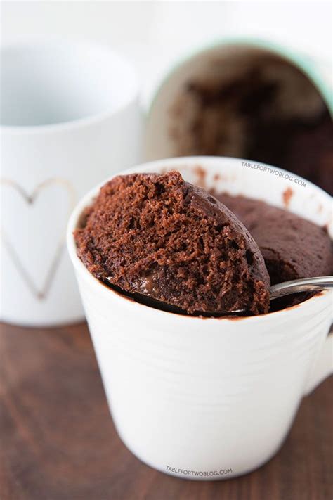 homemade chocolate mug cake