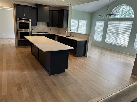 I’m a hardwood floor technician. Here is my latest project. New install ...