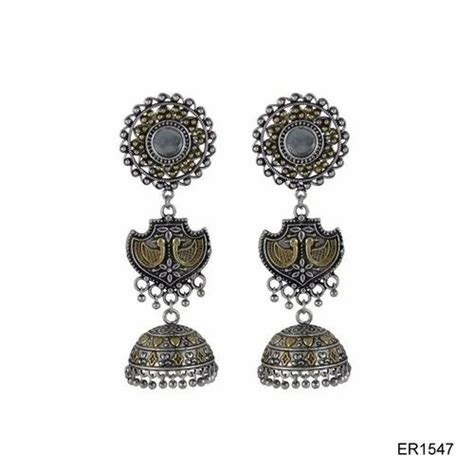 Oxidized Jewellery - Oxidized Earring Jewellery Manufacturer from Jaipur