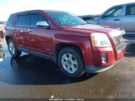 Report 2GKALMEK3C6377273 GMC TERRAIN 2012 Red Gasoline - price and damage history