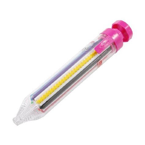 Alcoa PrimeChild Drawing Magenta Plastic Cap 8 Color Wax Crayon Pen ...
