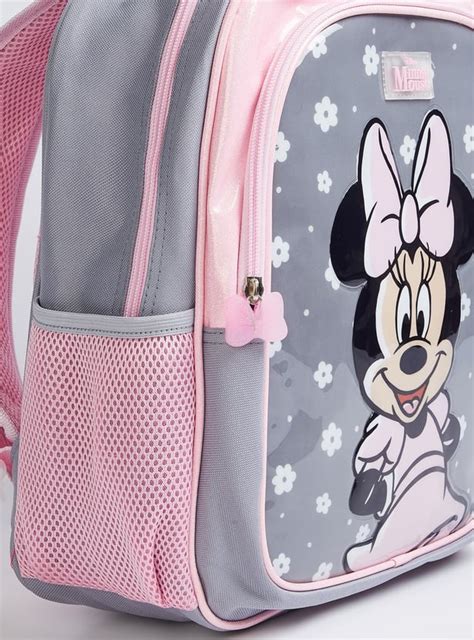 Buy Kids Minnie Mouse Backpack with Pouch - Pack of 3 Online at just Rs ...