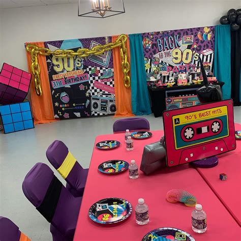 1990's Birthday Party Ideas | Photo 1 of 22 | Catch My Party