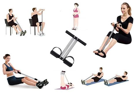 Tummy Trimmer Flexible Steel Spring Creates Resistance for Exercise and ...