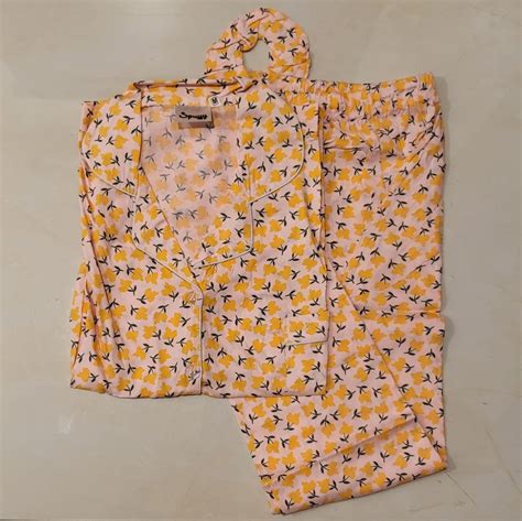 Yellow – PJ Set – Spuffy.pk