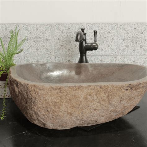 River Rock Vessel Sink - Large — Solange & Frances