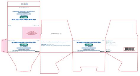 Glycopyrrolate Injection - FDA prescribing information, side effects and uses