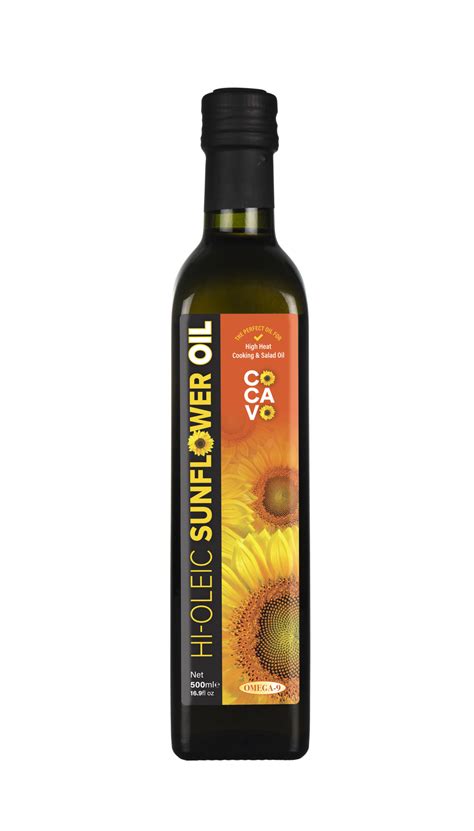 HIGH-OLEIC SUNFLOWER OIL - Cocavo