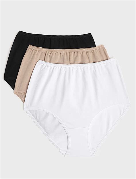 Buy 3pk Pure Cotton Full Briefs at Marks & Spencer