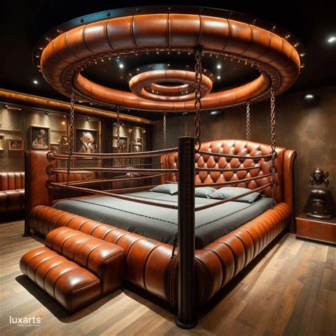 Knock Out Comfort: Boxing Ring-Inspired Bed for Athletes and ...