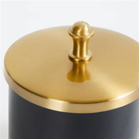 Buy Panama Stainless Steel Cotton Box from Home Centre at just INR 599.0